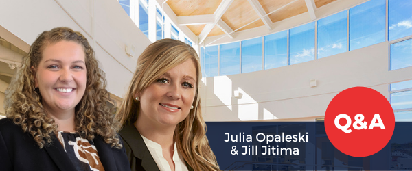 Julia Opaleski and Jill Jitima Q&A